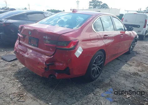 2019 BMW 330Xi z USA, uszkodzony, nr VIN WBA5R7C50KAJ85253